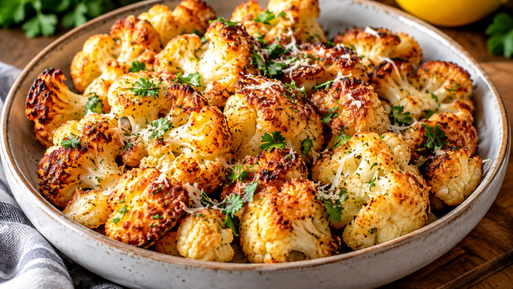 Crispy Roasted Cauliflower Recipe