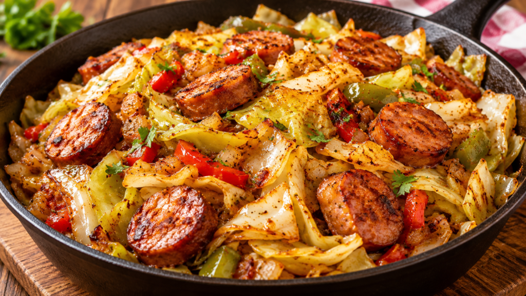 Easy Cajun Fried Cabbage Recipe