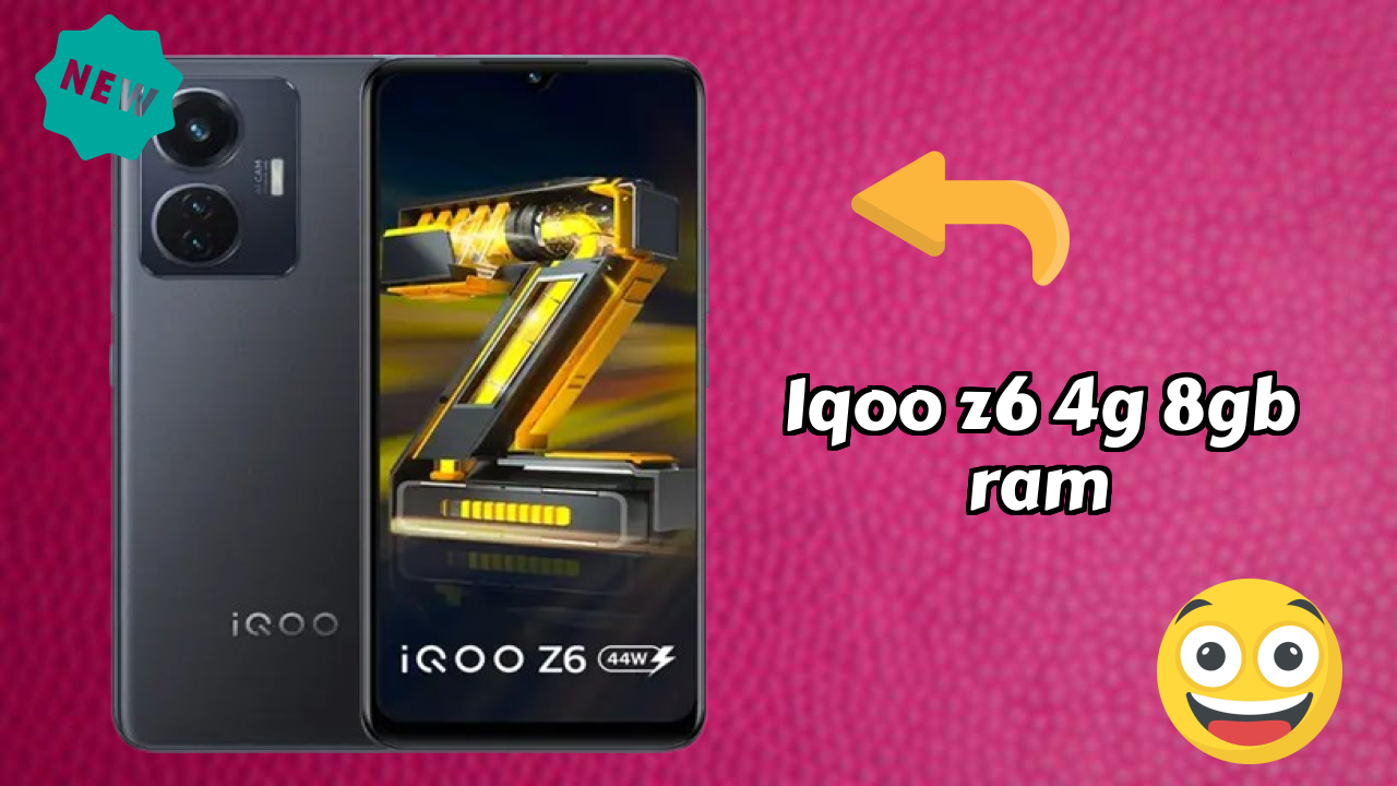 IQOO Z6 4G 8GB RAM Display Quality: AMOLED Explained