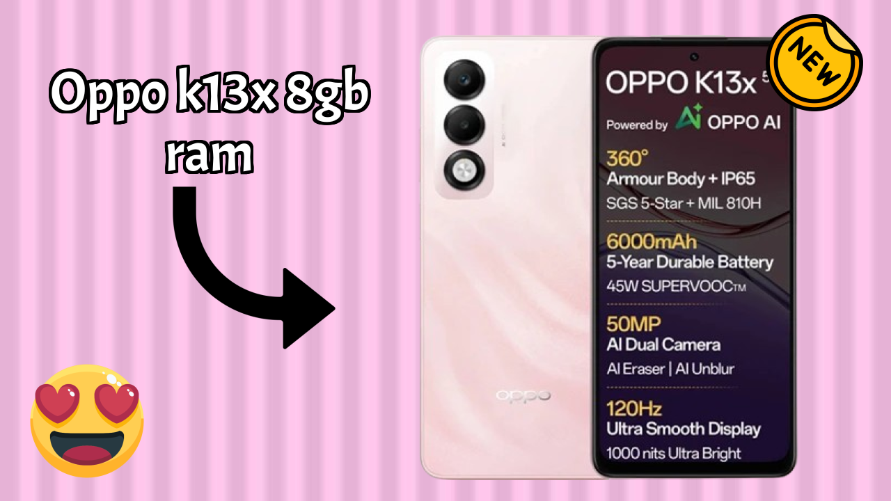 OPPO K13x 8GB RAM Camera Quality: 50 MP + 2 MP Rear Camera Photo Review