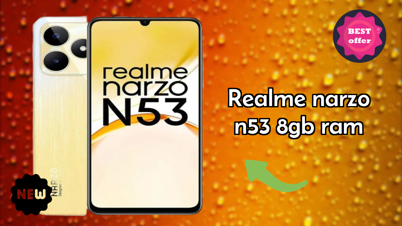 Realme Narzo N53 8GB RAM Battery Life: 5000 MAh Real-World Review