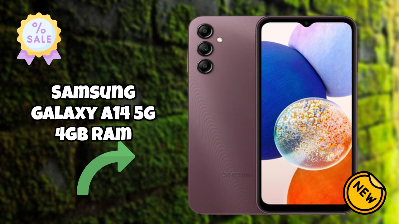 Samsung Galaxy A14 5G 4GB RAM Display Analysis: PLS LCD Quality