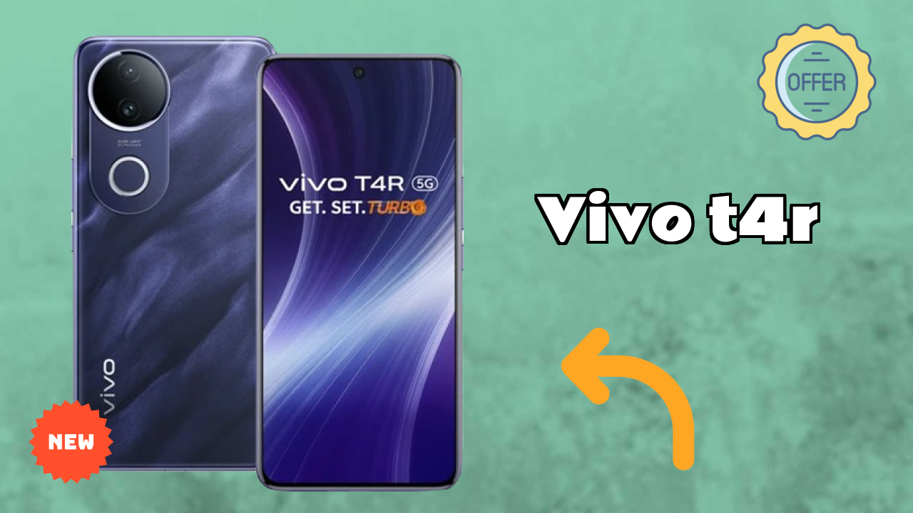 Vivo T4R at ₹20,990 - Best Deal Available